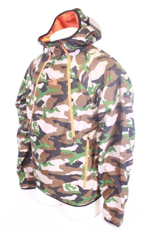 The Northface Burrow Brown Camo MEN NARROWS PULLOVER AZQP XA3