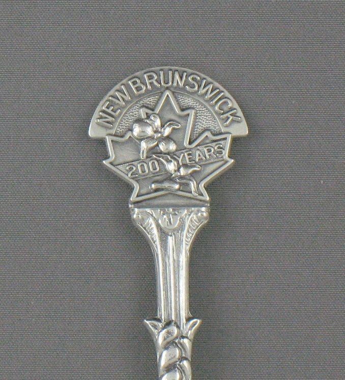 NEW BRUNSWICK Canada 200 year Anniversary 1984 Silverplated SOUVENIR 