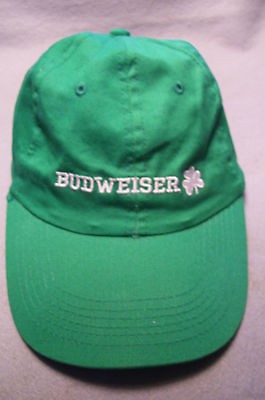 Budweiser Green Shamrock HatGreat Budweiser or Notre Dame Item