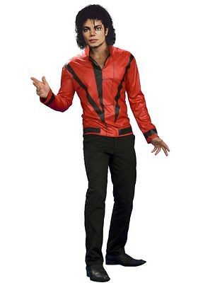 BuySeasons 65799 Michael Jackson Red Thriller Jacket Adult Costume