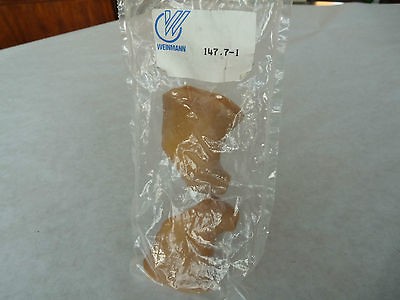 NOS WEINMANN traditional gum brake lever hoods NIP 147.7 1