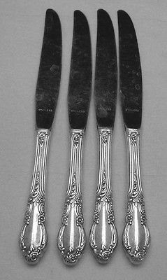 1881 Rogers Oneida Silverplate Flatware Enchantment Floral Dinner 