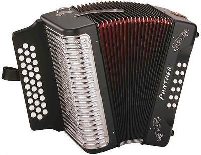 HOHNER Panther 3 Row Diatonic Button Accordion H3100GB GCF Sol 