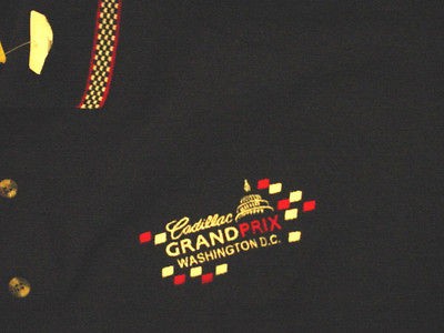 CADILLAC Grand Prix Washington D.C. golf shirt adult mens Large NEW 