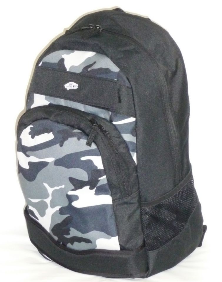   Wall Basic Skatepack Camo Skateboard Backpack Bookbag New With Tags