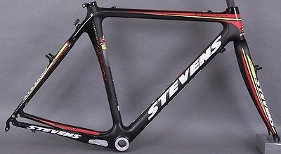 2012 Stevens Team Carbon Fiber Cyclocross bike Frameset frame fork 