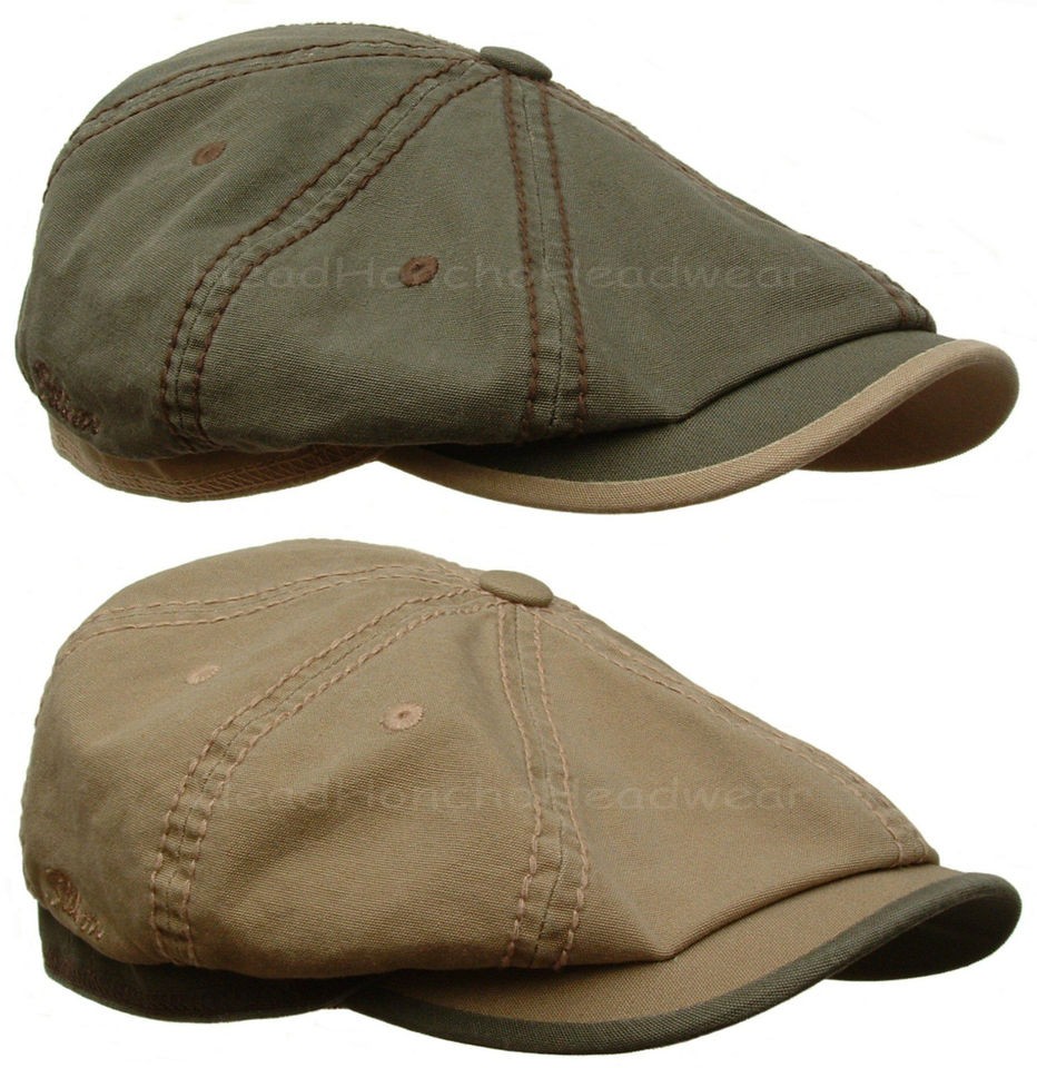   COTTON GATSBY Cap Men Newsboy Ivy Hat Flat Golf Driving Cabbie