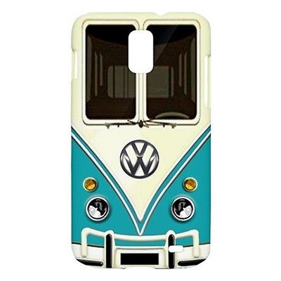   Turquoise Camper Van Samsung Galaxy S2 S II Skyrocket Hard Shell Case