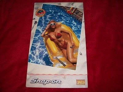 Collectors Edition Snap On Calendar 1990 Vintage