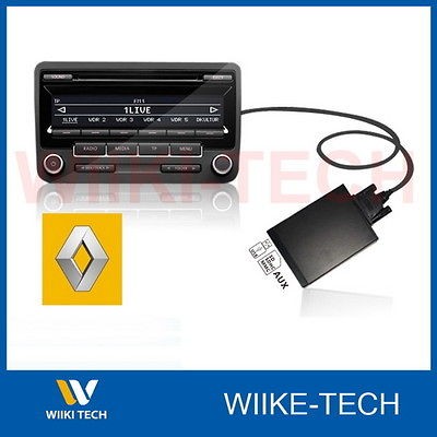 Renault  CD Aux In Car USB Adapter Interface 09+ Koleos Laguna 