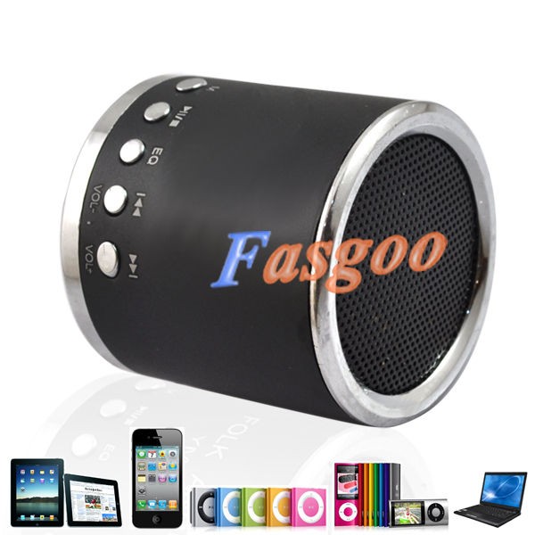 Mini Speaker Amplifier Micro SD TF Card  Player USB Disk FM Radio