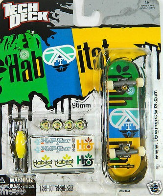 New Tech Deck 96mm Fingerboard Skateboard *Habitat Style*