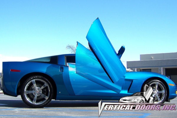 2005 2012 Corvette C6 Z06 Vertical Lambo Car Doors Conversion Kit