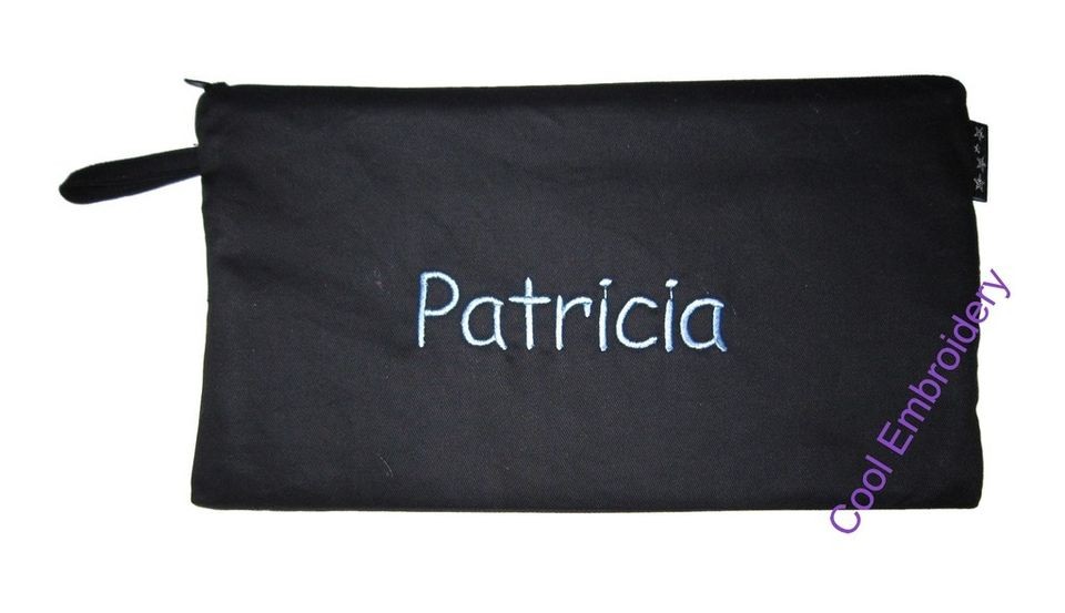 Personalised Large1 Drill pencil case 31cm by 17cm pouch bag COLOUR 