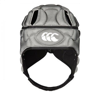 Canterbury Rugby Headguard Club Plus Scrum Cap White S   XL