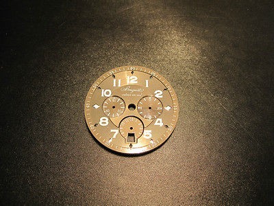 BREGUET TYPE XXI CHRONOGRAPH WATCH STEEL DIAL PART PARTS