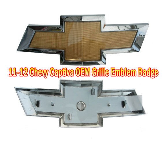 2011 2012 Chevrolet Captiva OEM front Grille Emblem Badge