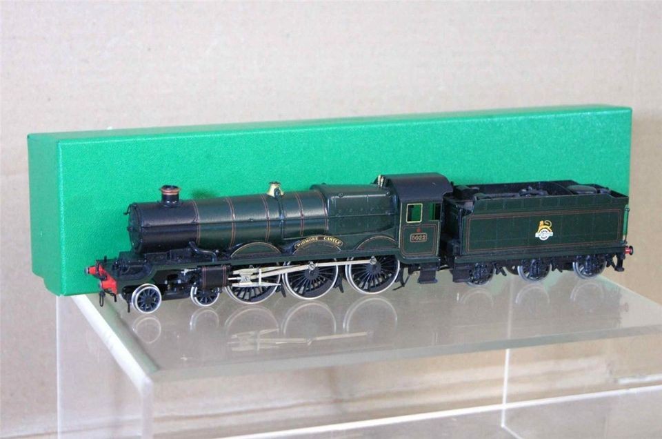   KIT BUILT BRASS BR 4 6 0 CASTLE CLASS LOCO 5022 WIGMORE CASTLE MINT mv