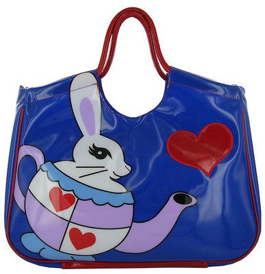 Irregular Choice BUNNY & Teapot Shopper Bag ICBUN01 RRP £39.99 BRAND 