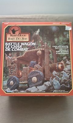   KENNER ROBIN HOOD BATTLE WAGON 1991 BNIB BATTERING RAM & CATAPULT