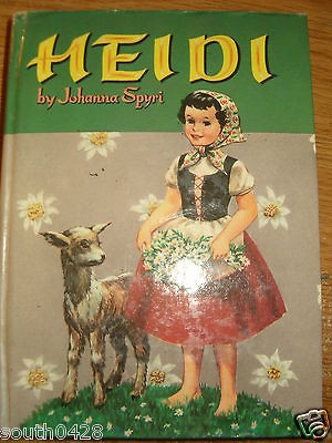 1955 Heidi by Johanna Spyri HC Classic Novel