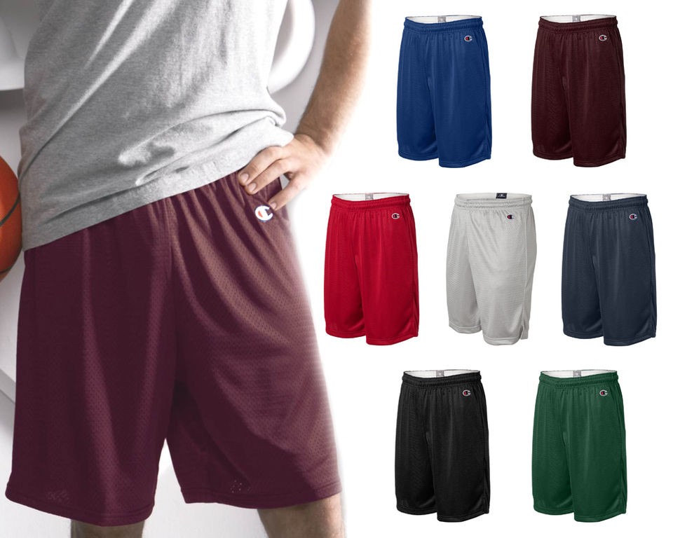 Champion Poly Mesh Mens Shorts, Athletic, basketball, Small 3XL, 7 