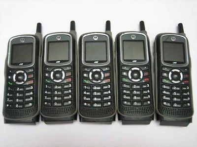 Nextel / Boost Lot of 5 Motorola i365 PTT Cell Phone