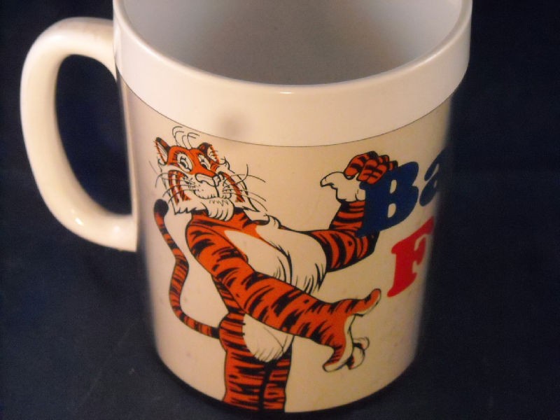 Vintage Exxon Chemicals Tiger Baxon Carpet Coffee Mug