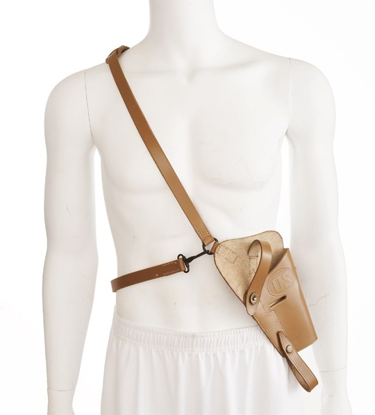 Brown Leather US M7 Paratrooper Shoulder Holster