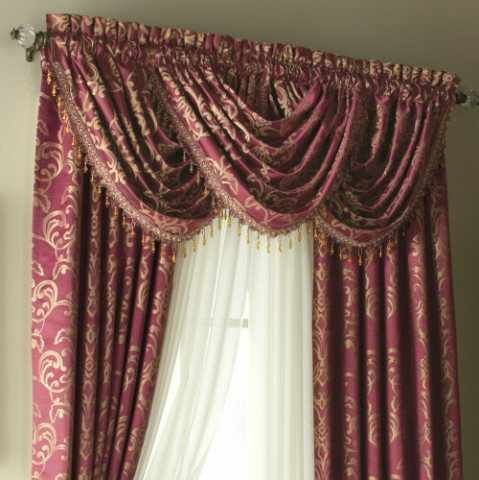 JCPenny Chris Madden Verdana Waterfall Valance NIP