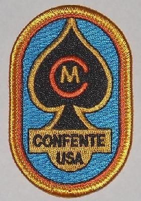 MARIO CONFENTE BICYCLE BIKE EMBROIDERED PATCH MASI VINTAGE ITALIAN 