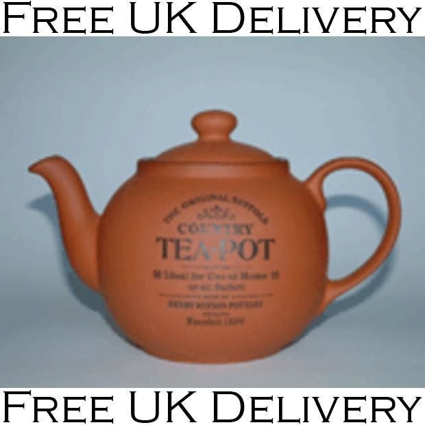 Henry Watson Original Suffolk Terracotta 4 Cup Teapot   EHI171