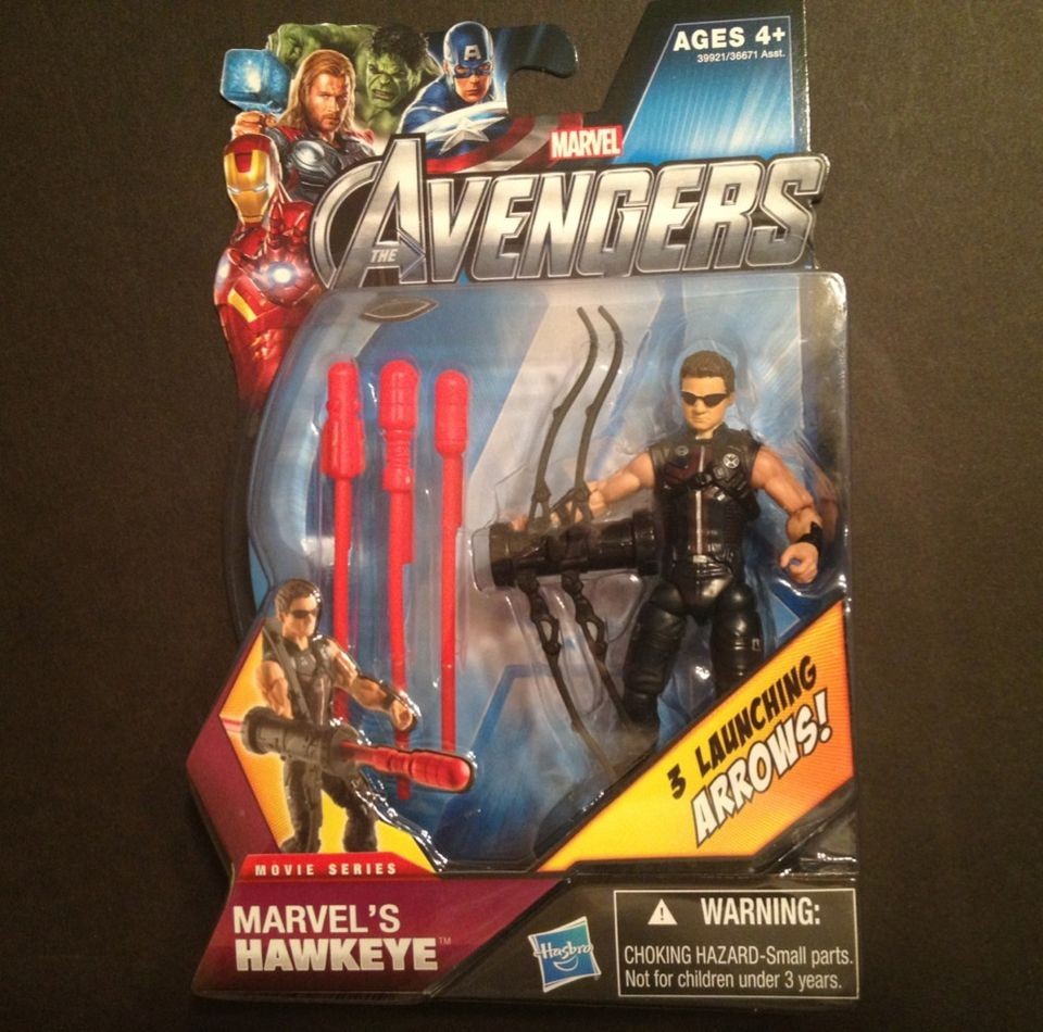 Marvel Universe Avengers Movie 2012 HAWKEYE #13 3.75 action figure 