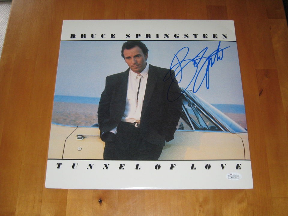Bruce Springsteen signed autographed Tunnel of Love Album LP JSA 
