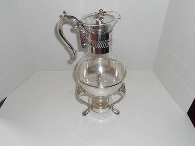 Vintage Leonard Silverplate coffee carafe