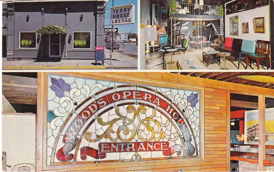Vintage Postcard The Terry House Lounge Sedalia Missouri 1967 Bar MO