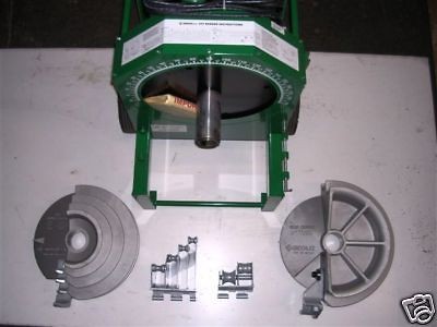 NEW Greenlee 555 Conduit Pipe Bender 2 Shoes 2 Rollers