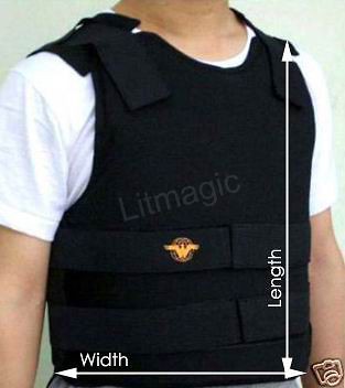 Body Bullet Bullet proof Vest Level IIIA Armor Kevlar Defense NIJ 