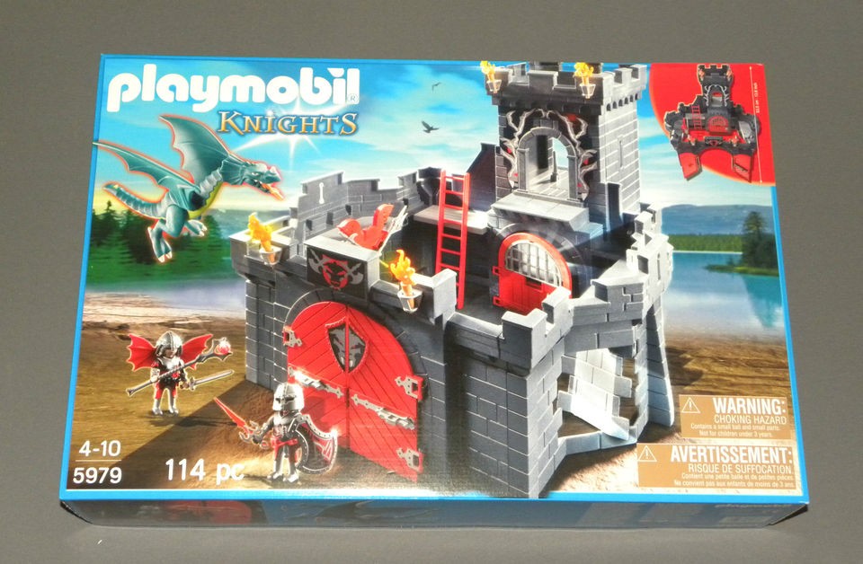 Playmobil Dragon Knights Castle 5979 Construction Toy Set Knights NEW ...