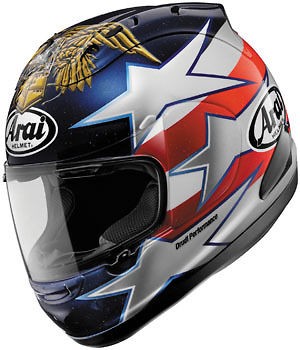 Arai Corsair V Edwards Patriot Full Face Helmet L/Large