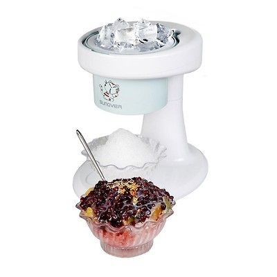   Electric Ice Shaver Crusher Machine Snow Cone Maker for Patbingsu