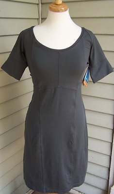 NEW Womens COLUMBIA $75 stretch GRAY travel dress S M L XL 4 6 8 10 12 