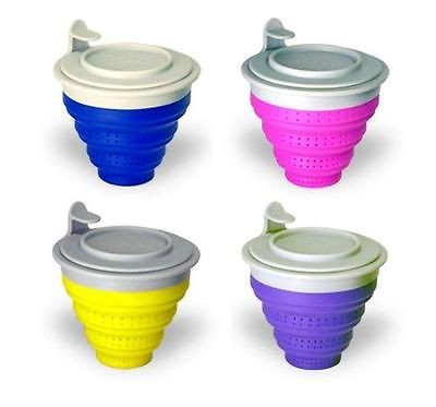 The TeaSpot Silicone Steeper Infuser Loose Tea Filter