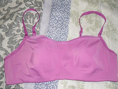 LEONISA Convertible Straps BRA size 34 U/W Lined Magenta