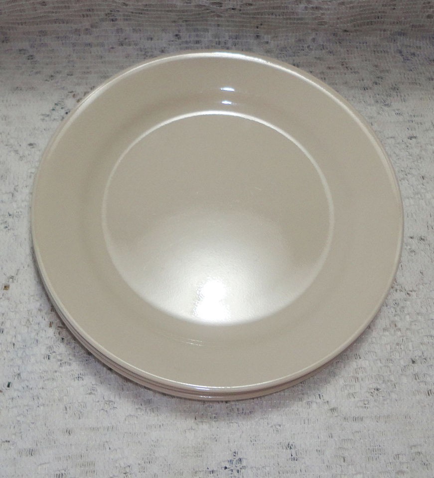 Corning Comcor 8 Side Plates Beige Sandstone Dessert Bread Salad 