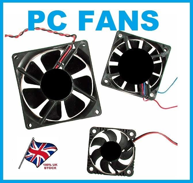 NEW Computer PC Case Fan Processor Fans 25mm 40mm 60mm 70mm 80mm 90mm 