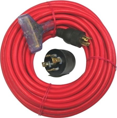 Cummins 10/3 Generator Extension Cord 50, Triple Tap