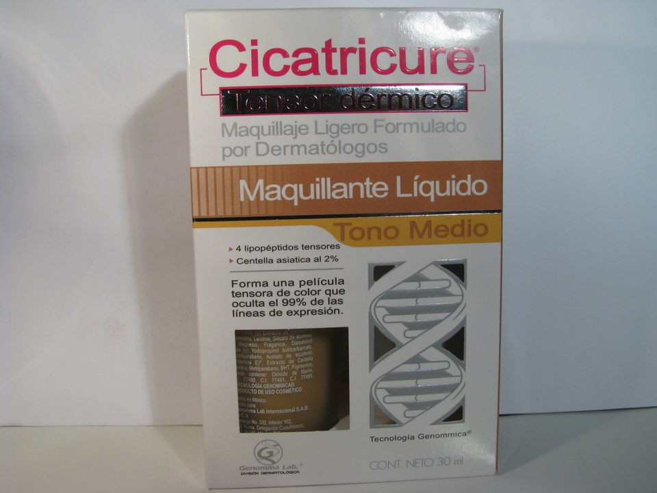 Cicatricure liquid makeup TONO MEDIO 30ml fast shipping = satisfied 