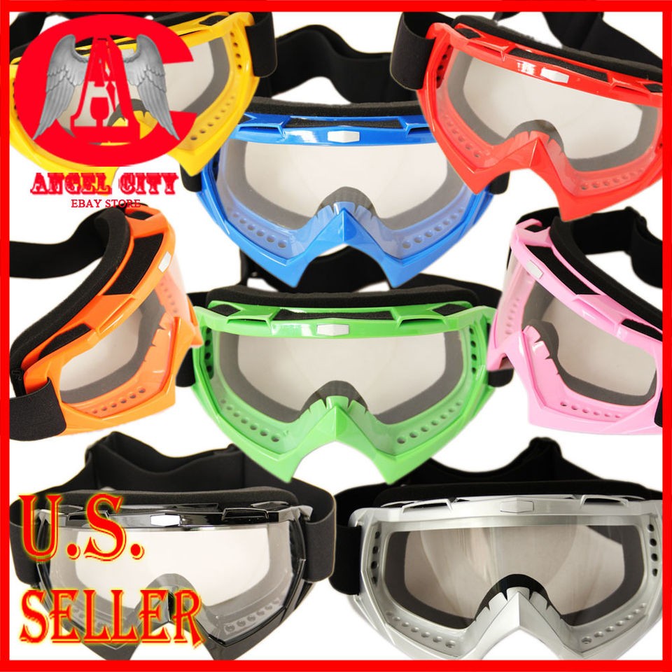 Motorcycle Dirt Bike ATV Cross Country Skiing Snow Glasses Eyeware 