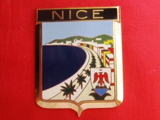 Vintage Car Boat Badge Riviera Cote dAzur Nice Riva Citroen 